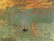 Claude Monet sunrise Sweden oil painting reproduction
